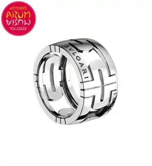 Bulgari Ring Parentesi White Gold RAJ1219