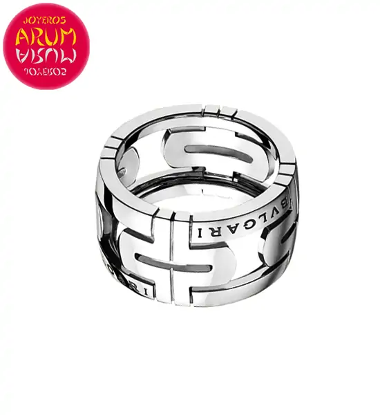 Bulgari Ring Parentesi White Gold RAJ1219
