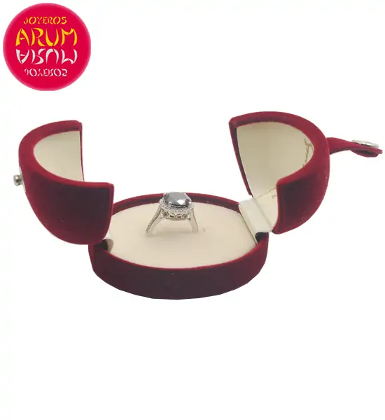 White Gold Ring with Black Diamond 1.60 cts RAJ1224