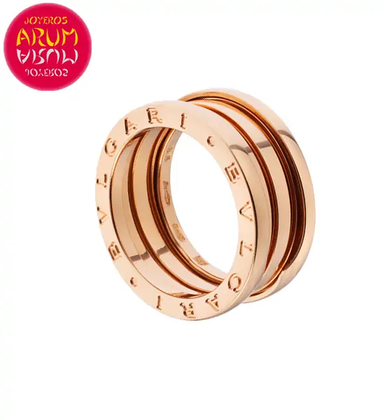 Bulgari B.Zero1 Ring Rose Gold 3 Band RAJ1228 "SOLD"