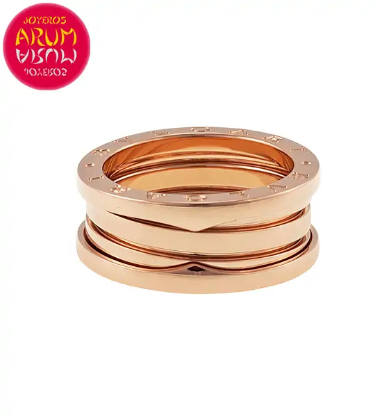 Bulgari B.Zero1 Ring Rose Gold 3 Band RAJ1228 "SOLD"