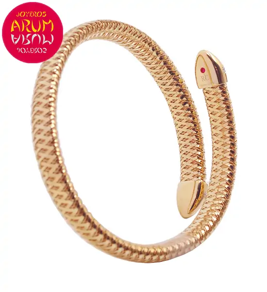 Roberto Coin Bracelet 18K Rose Gold and Diamonds BA2549R