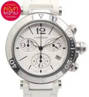 Cartier Pasha Chronograph Shop Ref. 4705/1327 "SOLD"