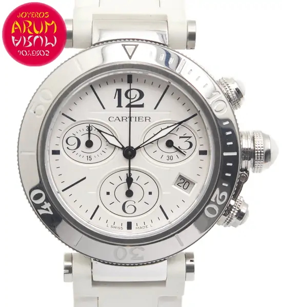 Cartier Pasha Chronograph Shop Ref. 4705/1327 "SOLD"