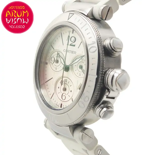Cartier Pasha Chronograph Shop Ref. 4705/1327 "SOLD"