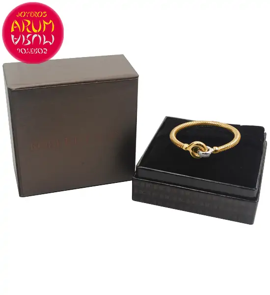 Roberto Coin Bracelet 18K Gold and Diamonds BA2439A