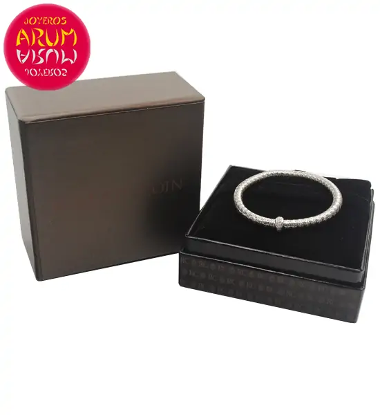 Roberto Coin Bracelet 18K White Gold and Diamonds BR2543B