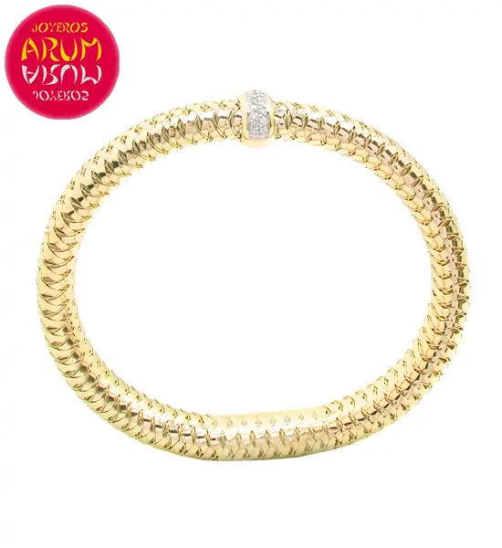 Roberto Coin Bracelet 18K Gold and Diamonds BR2388A