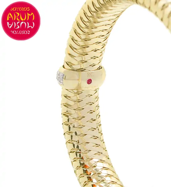 Roberto Coin Bracelet 18K Gold and Diamonds BR2388A