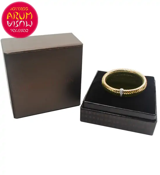 Roberto Coin Bracelet 18K Gold and Diamonds BR2388A