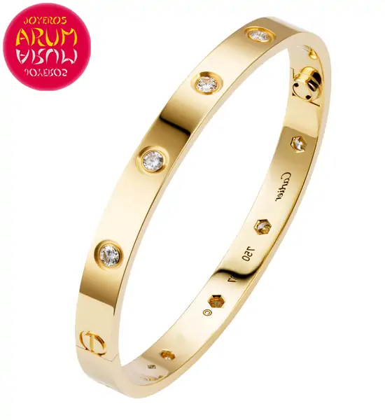 Cartier Love Bracelet 10 Diamonds RAJ1229 "SOLD"