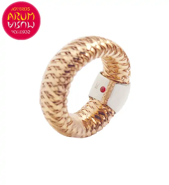 Roberto Coin Ring Rose Gold Diamonds RI2387R