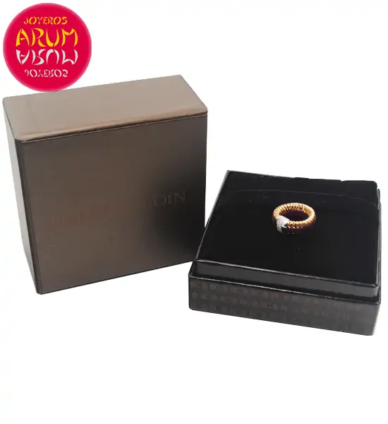 Roberto Coin Ring Rose Gold Diamonds RI2387R
