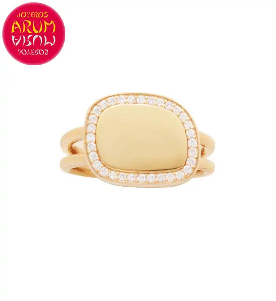 Roberto Coin Ring Gold and Diamond RI1010