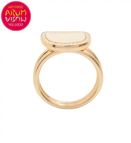 Roberto Coin Ring Gold and Diamond RI1010