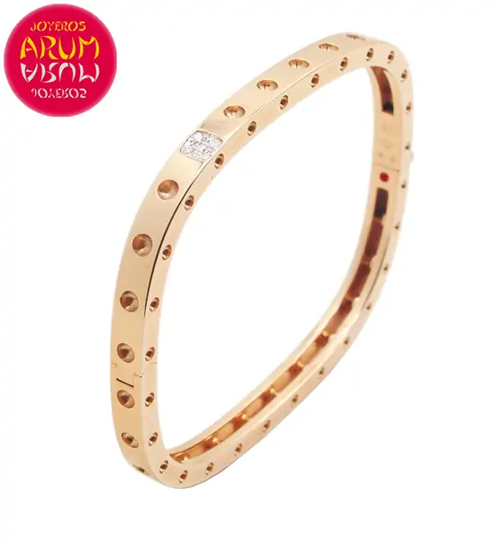 Roberto Coin Bracelet 18K Rose Gold and Diamonds BA0968 "SOLD"