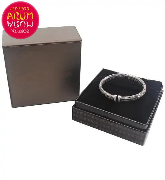 Roberto Coin Bracelet 18K White Gold and Diamonds BA2476B