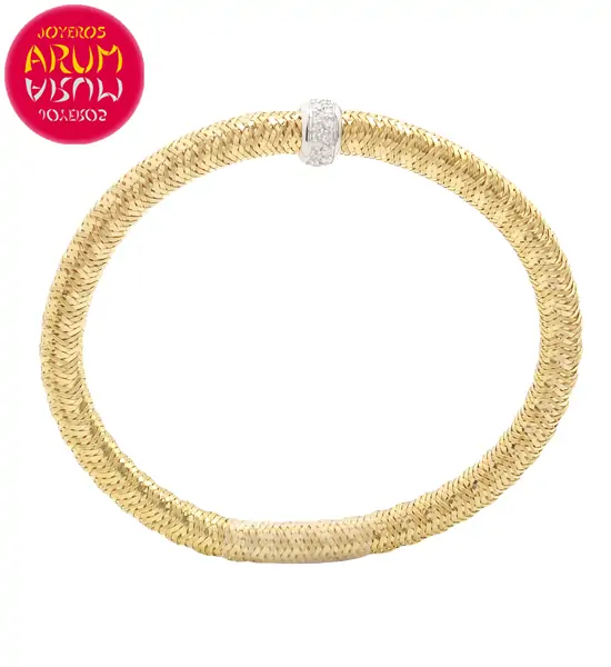 Roberto Coin Bracelet 18K Yellow Gold and Diamonds BR2543