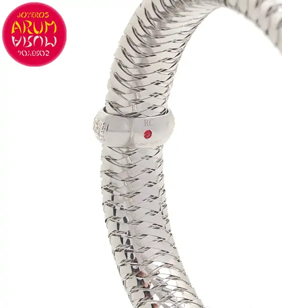 Roberto Coin Bracelet 18K White Gold and Diamonds BR2388