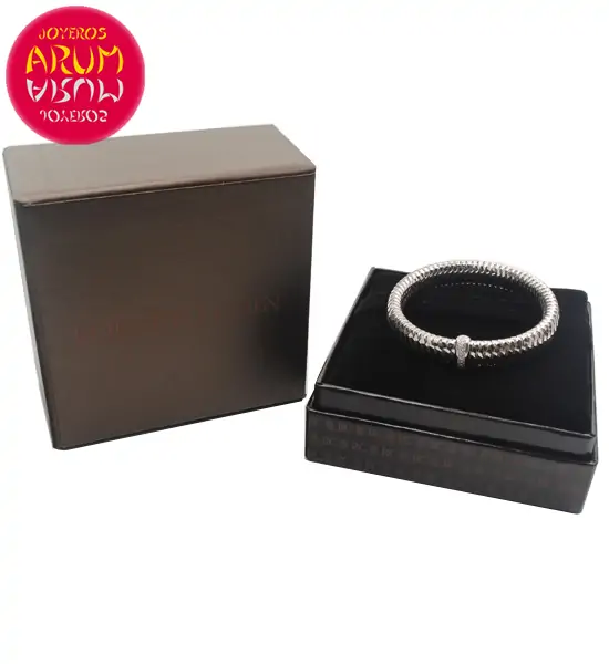 Roberto Coin Bracelet 18K White Gold and Diamonds BR2388