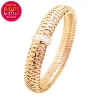 Roberto Coin Bracelet 18K Rose Gold and Diamonds BR2388R