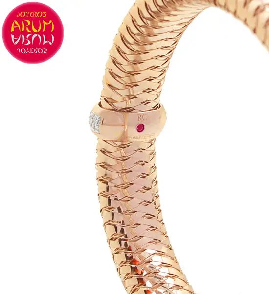 Roberto Coin Bracelet 18K Rose Gold and Diamonds BR2388R