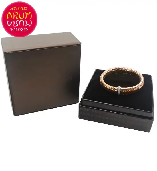 Roberto Coin Bracelet 18K Rose Gold and Diamonds BR2388R