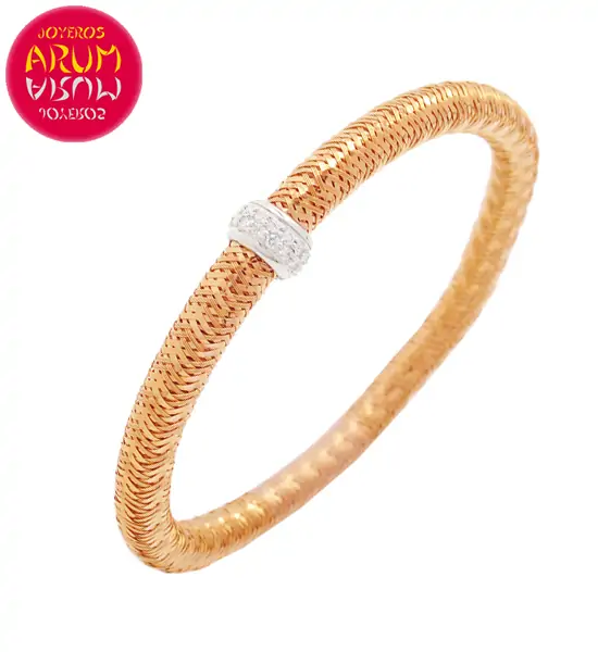 Roberto Coin Bracelet 18K Rose Gold and Diamonds BR2543R