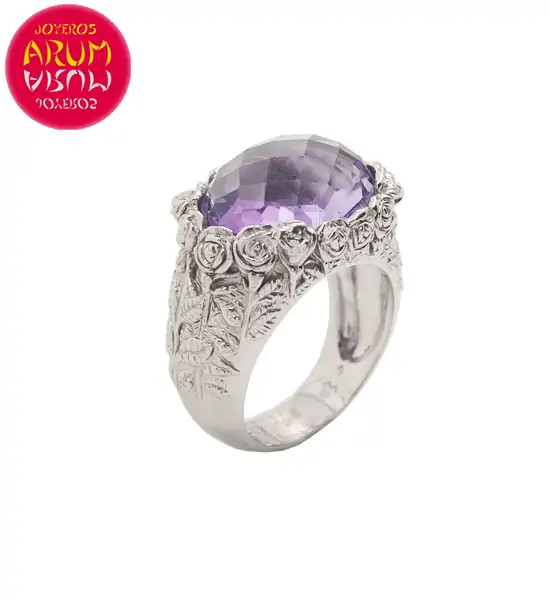 Carrera y Carrera Ring White Gold and Amethyst RAJ1242 "SOLD"