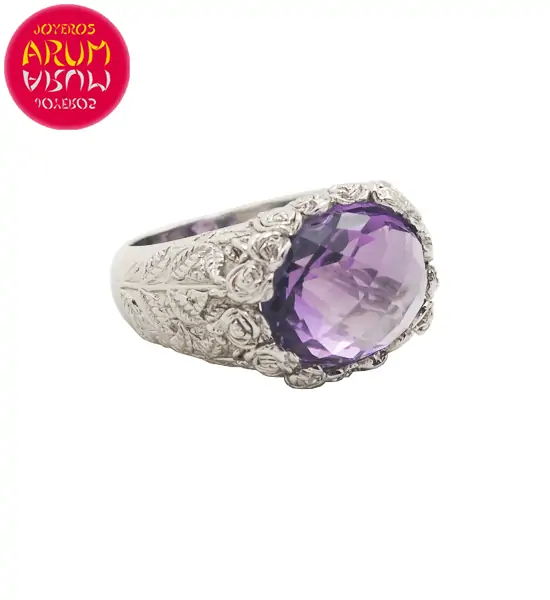 Carrera y Carrera Ring White Gold and Amethyst RAJ1242 "SOLD"