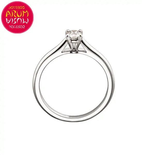 Cartier Ring Platinum with Diamond 0.45 cts RAJ1239 Cartier Ring Platinum with Diamond 0.45 cts RAJ1239