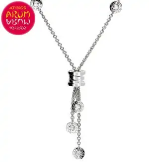 Bulgari Necklace Gold with Diamonds RAJ1247 "SOLD"