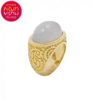 Carrera y Carrera Ring Gold and Moon Stone RAJ1241