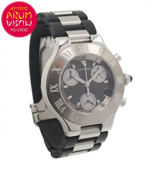 Cartier Chronoscaph 21 Shop Ref. 4741/1368 "SOLD"