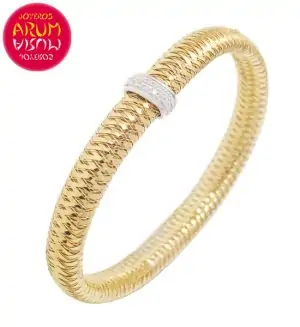 Roberto Coin Bracelet 18K Gold and Diamonds BR2387A
