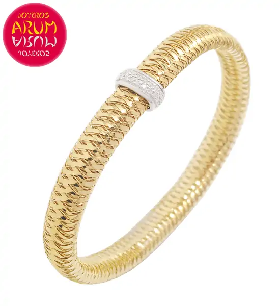 Roberto Coin Bracelet 18K Gold and Diamonds BR2387A