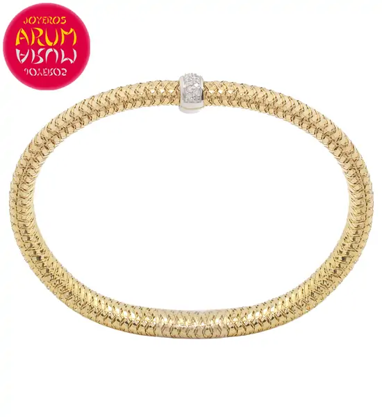 Roberto Coin Bracelet 18K Gold and Diamonds BR2387A