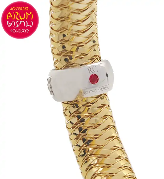 Roberto Coin Bracelet 18K Gold and Diamonds BR2387A
