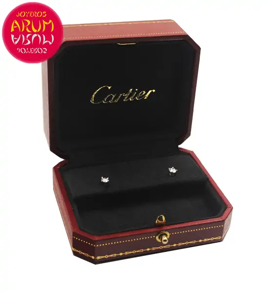 Cartier Earrings White Gold with Diamond 0.45 ct. RAJ1240