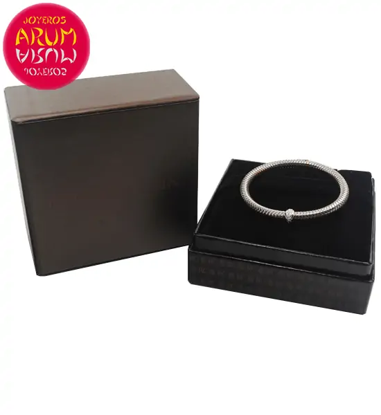 Roberto Coin Bracelet 18K White Gold and Diamonds BA1885B