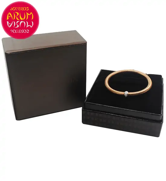 Roberto Coin Bracelet 18K Rose Gold and Diamonds BA1885R