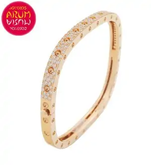 Roberto Coin Bracelet Rose Gold and Diamonds BA1060
