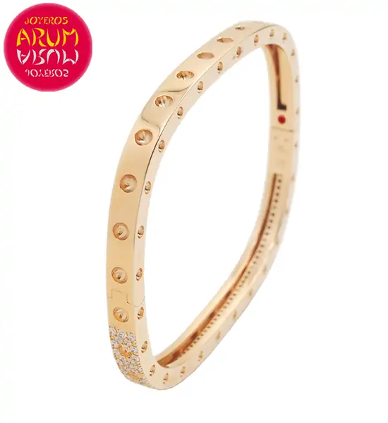 Roberto Coin Bracelet Rose Gold and Diamonds BA1060