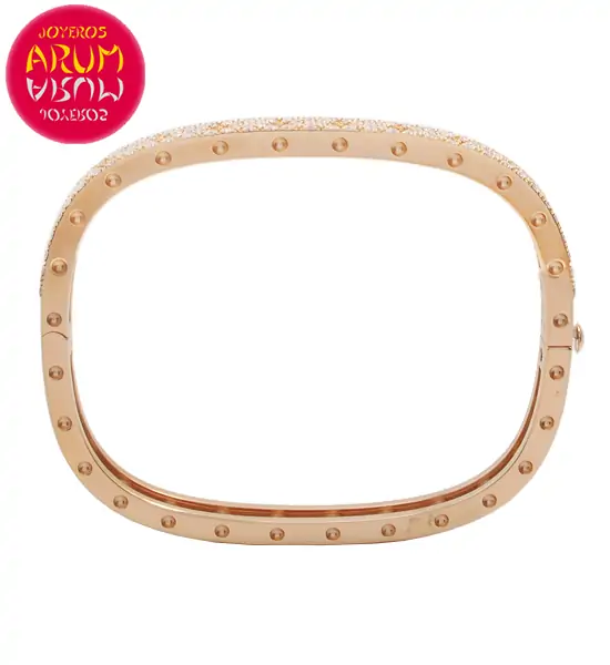 Roberto Coin Bracelet Rose Gold and Diamonds BA1060