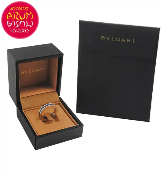Bulgari B.Zero1 Ring Gold and Blue Topaz RAJ1266 "SOLD"