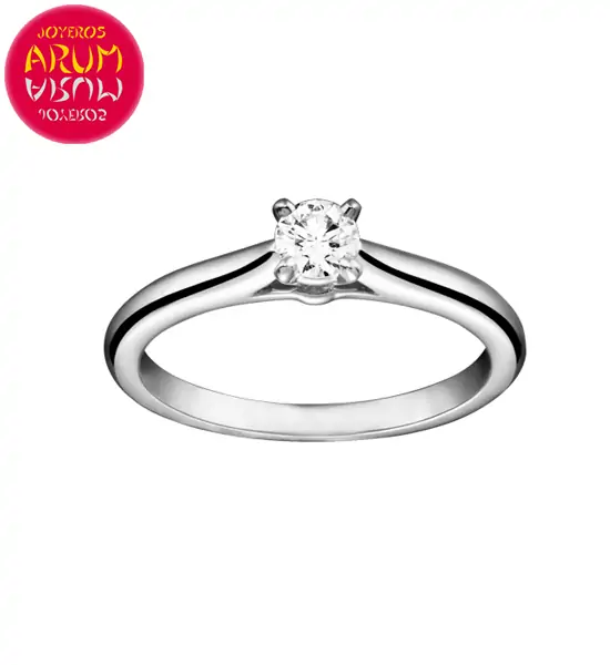 Cartier Ring Platinum with Diamond 0.55 cts RAJ1238