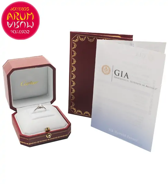 Cartier Ring Platinum with Diamond 0.55 cts RAJ1238