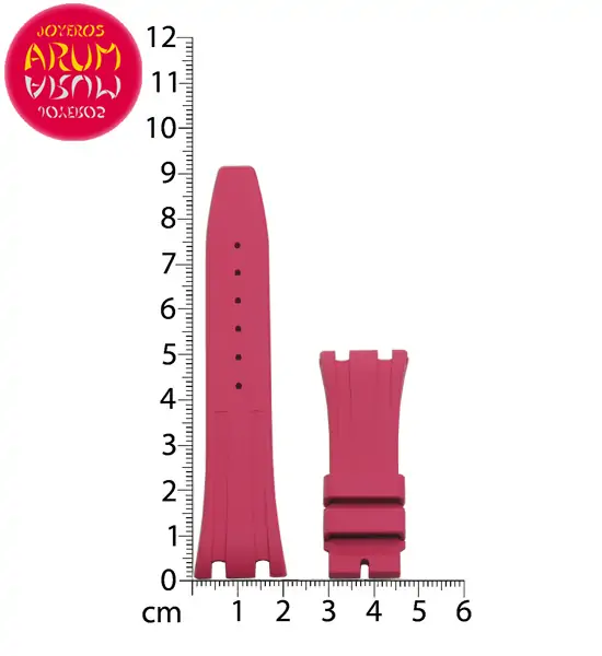 Z Audemars Piguet Lady Strap Pink Rubber 21-16 RAC1231
