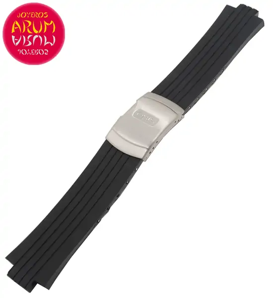 Z Oris Strap Rubber with Deployant 24mm RAC93