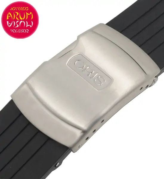 Z Oris Strap Rubber with Deployant 24mm RAC93